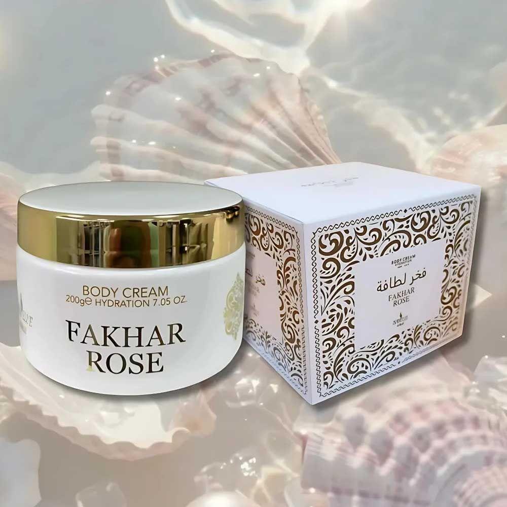 Creme Corporal Fakhar Rose Isabelle La Belle 200ml Body Cream - 3