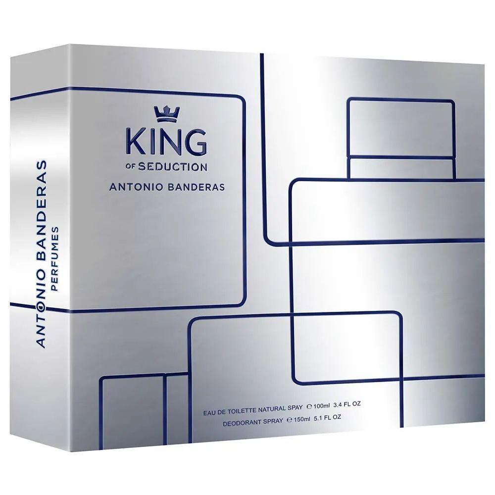 Kit Perfume King Of Seduction Edt Antonio Banderas Masculino 100ml+ Desodorante 150ml - 5