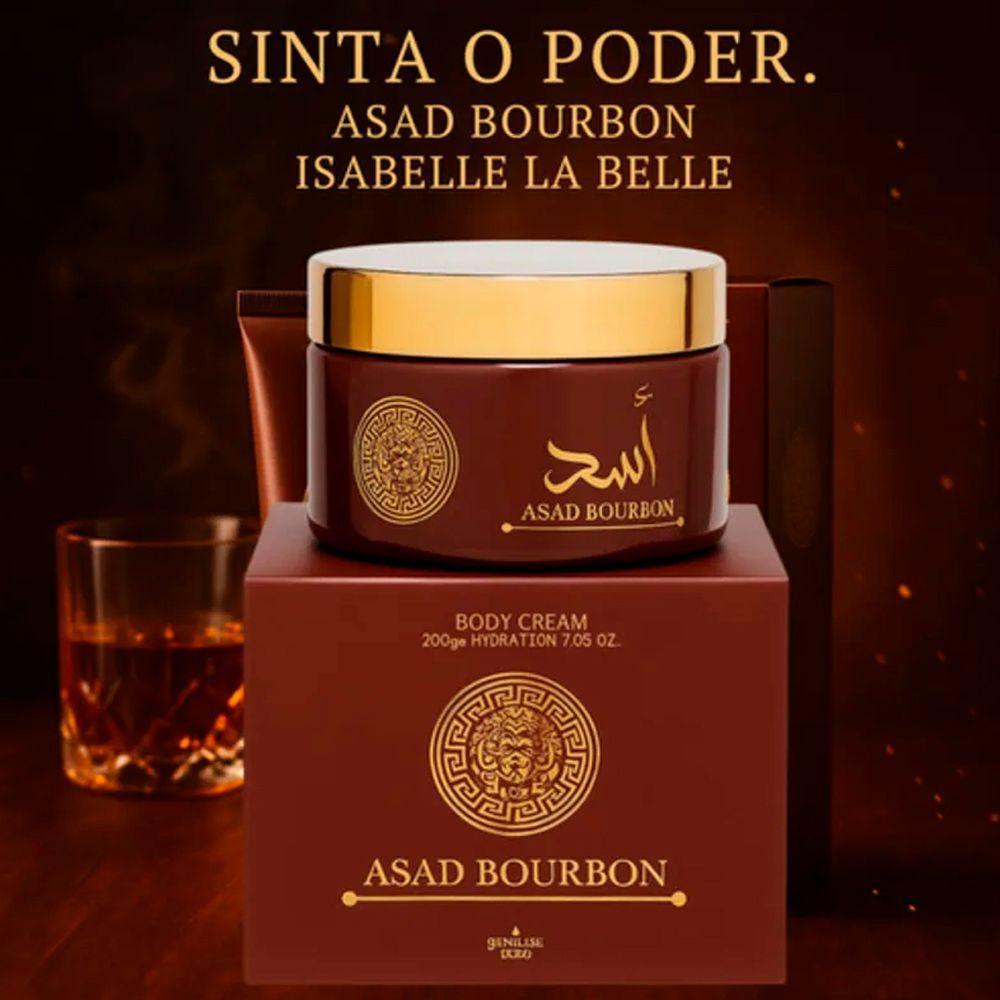 Creme Hidratante Corporal Asad Bourbon Isabelle La Belle 200ml - 3