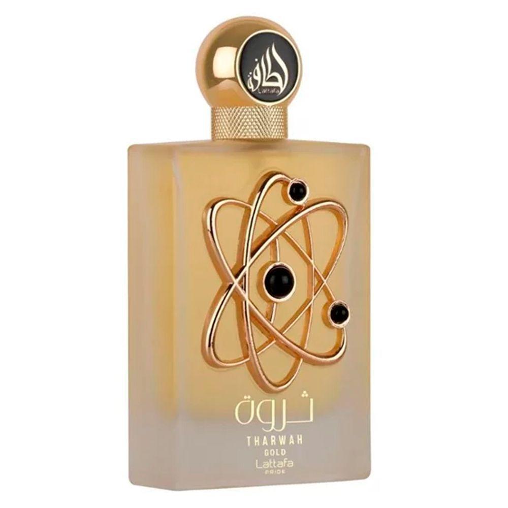 Perfume Tharwah Gold Lattafa Edp Unissex 100ml - 1