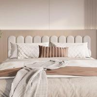 Cabeceira King Size Nuvem Pratica E Moderna 10 Placas 60cm Branco - 1