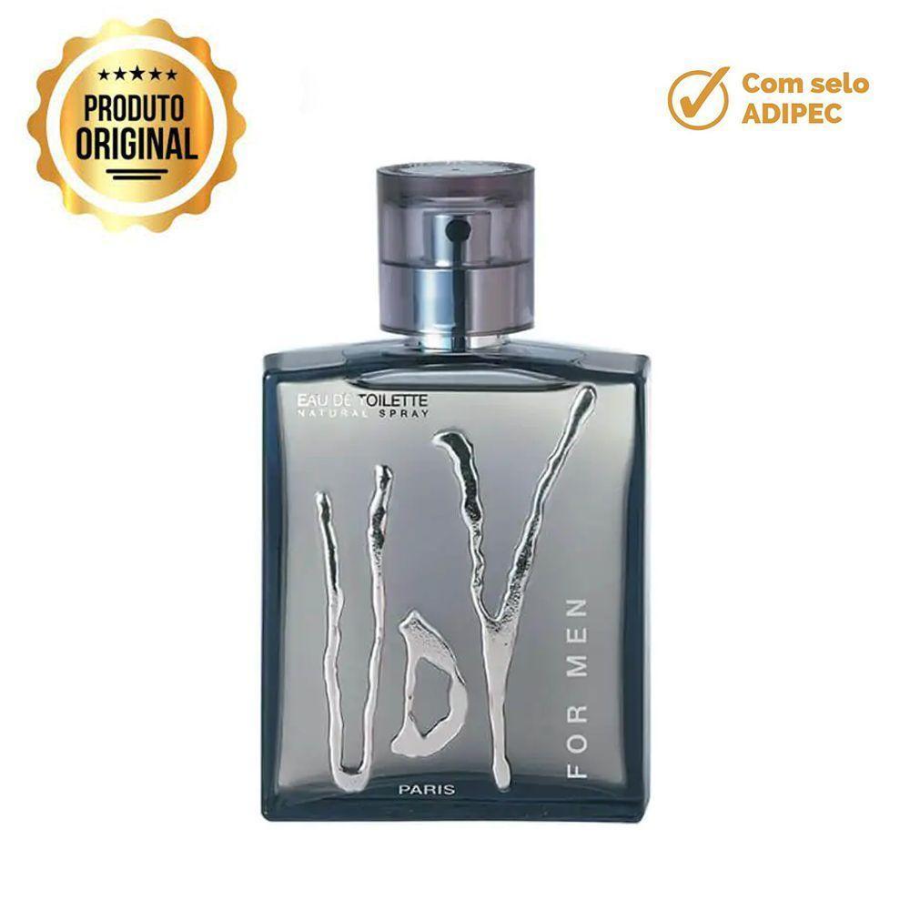 Perfume Udv For Men Masculino Cinza Edt 100ml - 2