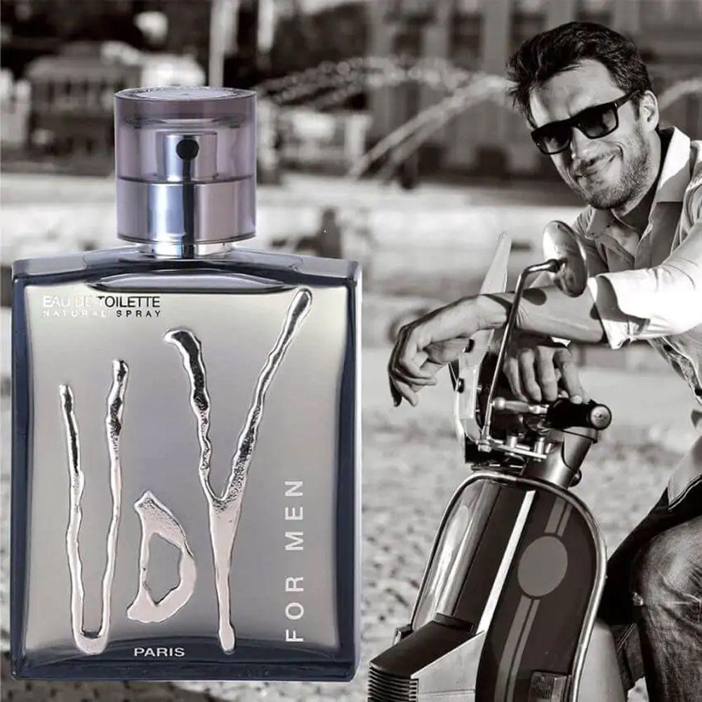 Perfume Udv For Men Masculino Cinza Edt 100ml - 3