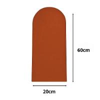 Cabeceira Solteiro Nuvem Pratica E Moderna Com 5 Placas 60cm Terracota - 2