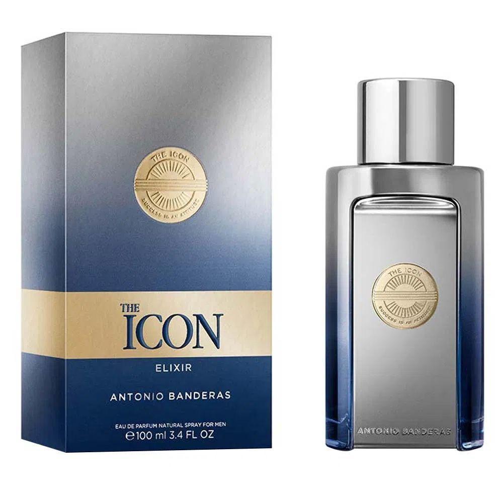 Perfume The Icon Elixir Antonio Banderas Edp Masculino 100ml - 1
