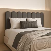 Cabeceira Queen Size Nuvem Pratica E Moderna 8 Placas 60cm Chumbo - 5