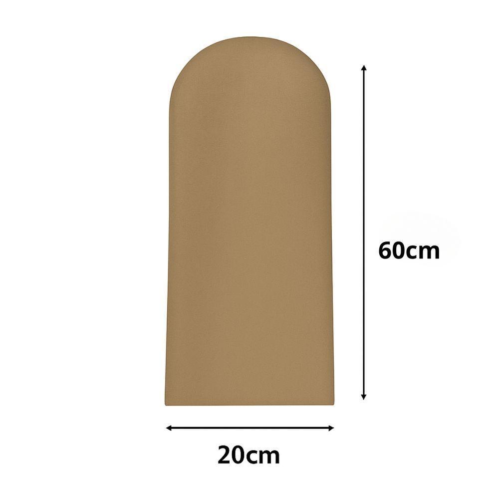 Cabeceira Queen Size Nuvem Pratica E Moderna 8 Placas 60cm Areia - 2