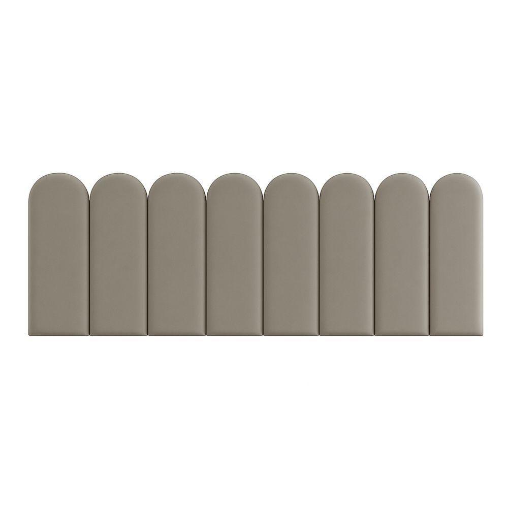 Cabeceira Queen Size Nuvem Pratica E Moderna 8 Placas 60cm Areia - 6