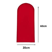 Cabeceira Queen Size Nuvem Pratica E Moderna 8 Placas 60cm Vermelho - 2