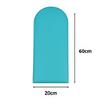 Cabeceira King Size Nuvem Pratica E Moderna 10 Placas 60cm Azul Bebe - 3