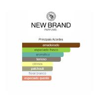 Perfume Unic New Brand Edp Masculino 100ml - 3