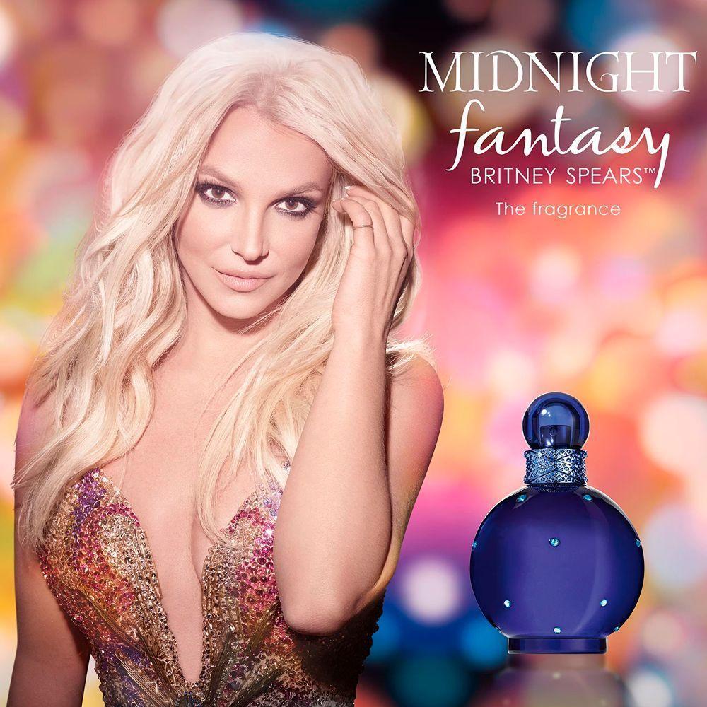 Kit Perfume Fantasy Midnight Britney Spears Edp Feminino 100ml + 10ml - 6