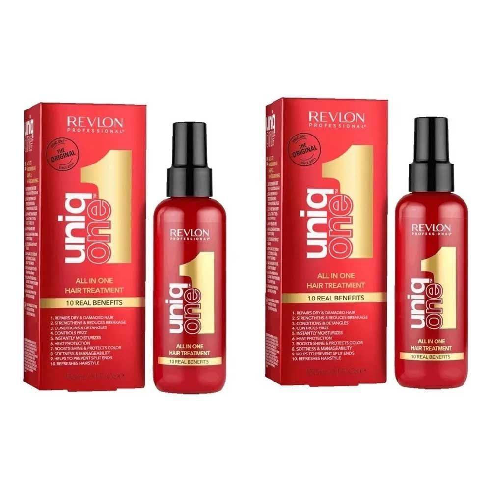 Kit Com 2 Revlon Professional Uniq One All In One Hair Treatment Leave-in 150ml - 2