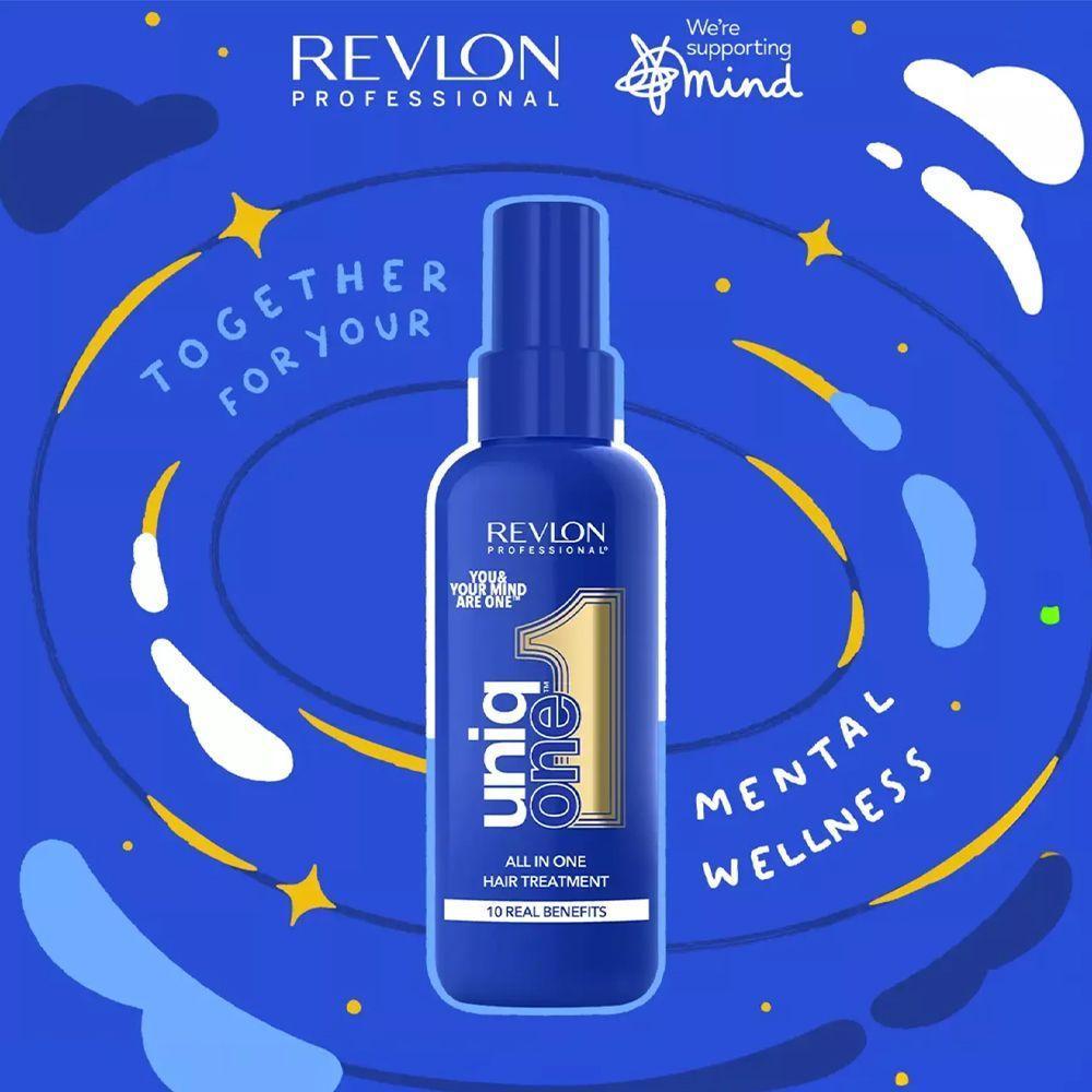 Revlon Professional Uniq One Mental Azul Wellness Hair Treatment 150ml - 3