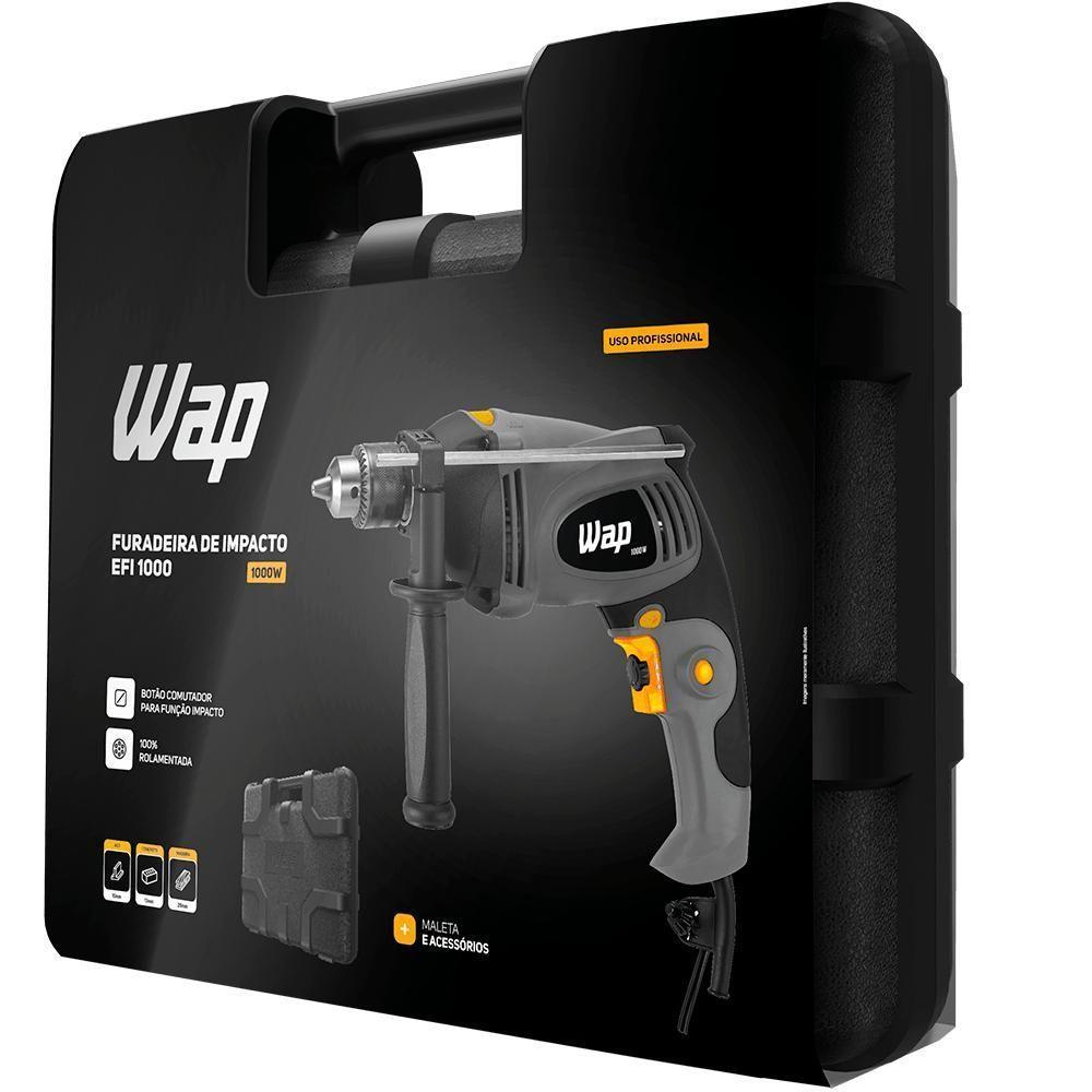Furadeira E Parafusadeira De Impacto WAP EFPI 1000 110V - 10