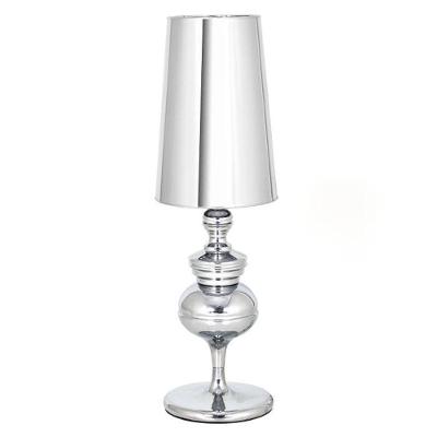 Luminária De Mesa Abajur Josephine Prata Prata
