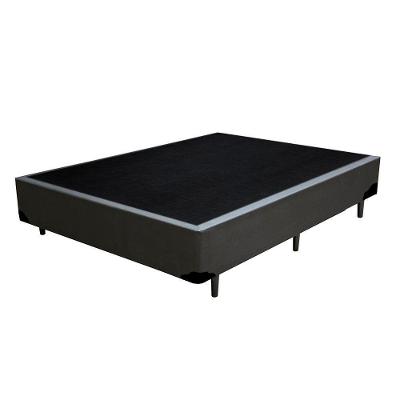 Cama Box Viúva Sintético Loja Xerife Cinza 40x128x188
