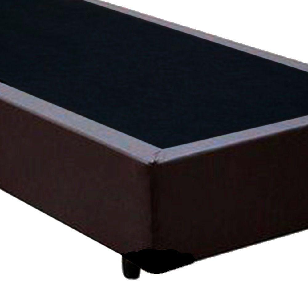 Cama Box Solteiro Sintético Loja Xerife Marrom 40x88x188 - 2
