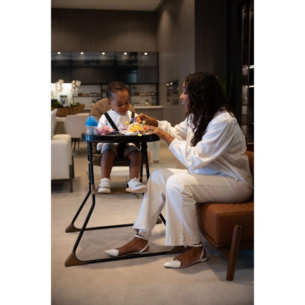 Cadeira De Alimentação Galzerano Para Bebê Alta Nick 5025 Até 23kg Toffee - 4