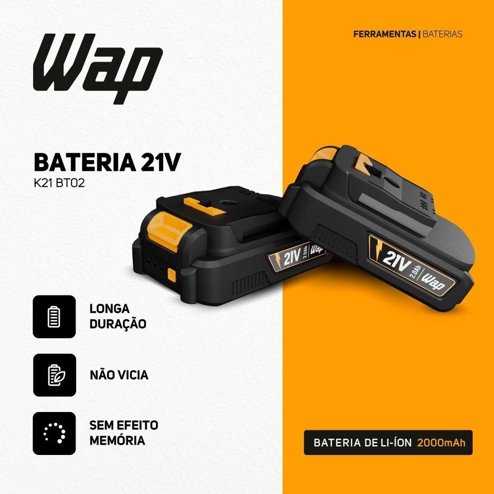 Bateria 21V WAP K21 BT02 - 4