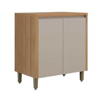 Balcão Cozinha 2 Portas 80cm Allure Jequitibá-gris Repleta - 2