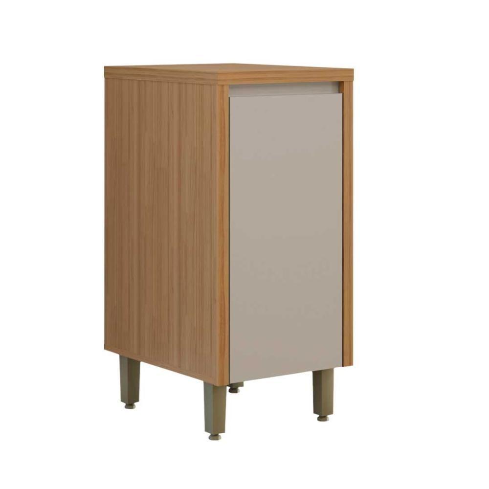 Balcão Pequeno Bebedouro Cozinha 40cm Allure Jequitibá-gris - 2