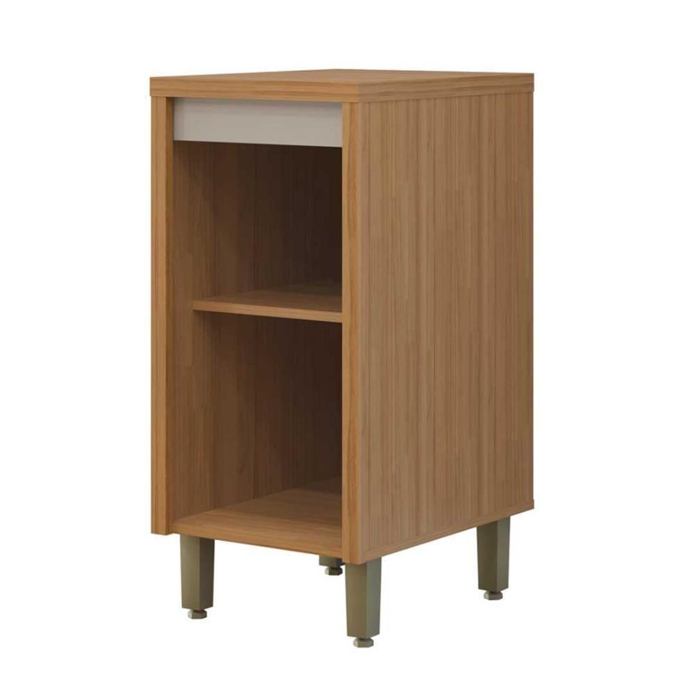 Balcão Pequeno Bebedouro Cozinha 40cm Allure Jequitibá-gris - 4