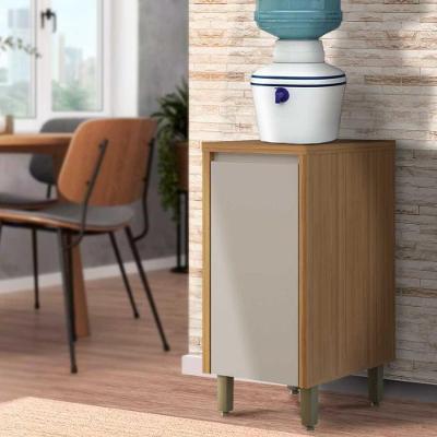 Balcão Pequeno Bebedouro Cozinha 40cm Allure Jequitibá-gris