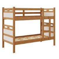 Beliche Solteiro Com Escada E Cabeceira Nature Off White - 2