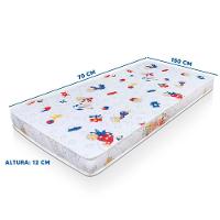 Colchão Infantil Juvenil Celiflex D18 70x150x12 Cm - 4