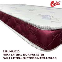 Colchão Solteiro Castor Sleep Max Liso D20 88x188x12 Cm - 2