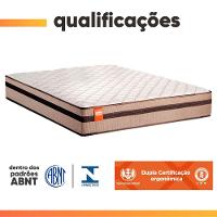 Cama Box Baú Casal Molas Ensacadas Bali 138x188x63cm Bege - 6