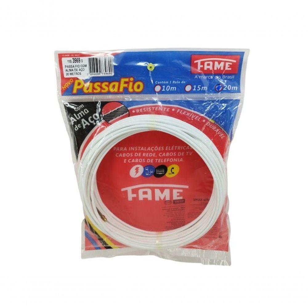 Passa Fio Com Alma De Aço Fame - 20 Metros - 2