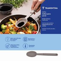 Colher Para Servir Softta Em Silicone Cinza - Tramontina 25852160