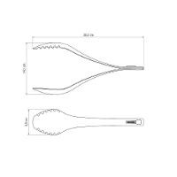 Pegador Para Salada Verano Em Nylon Ônix - Tramontina 25578130