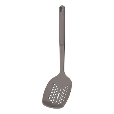 Escumadeira Softta 25851160 em Silicone com Cabeça Vazada para Cozinhar Cinza Tramontina