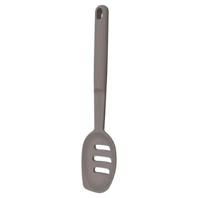 Colher Para Servir Vazada Softta Em Silicone Cinza - Tramontina 25853160