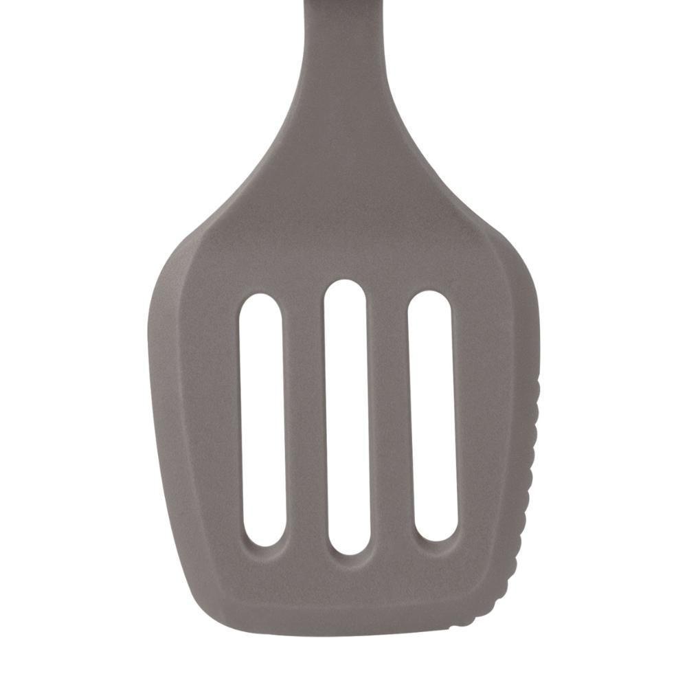 Espátula Vazada Softta Em Silicone Cinza - Tramontina 25850160 - 5