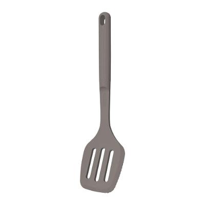 Espátula Vazada Softta em Silicone para Alimentos Cinza Tramontina