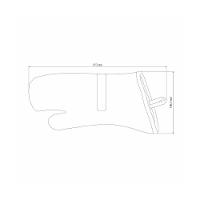 Luva Térmica Churrasco 100% Algodão Com 40 Cm Comprimento - Tramontina 26463100 - 5