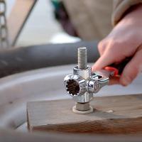 Chave Catraca Multifuncional 48 Em 1 Cabeca Giratoria 360 Graus Soquete Estrela Articulado Ajustavel - 8