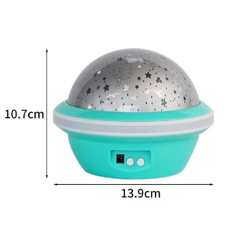 Luminaria Luz Noturna Decorativa Globo Projetor 360 Led Quarto Infantil Ambiente Divertido Adulto - 7