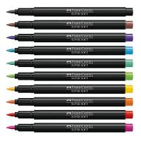 Caneta Hidrográfica Supersoft Brush 150710soft 10 Cores - Faber Castell - 3
