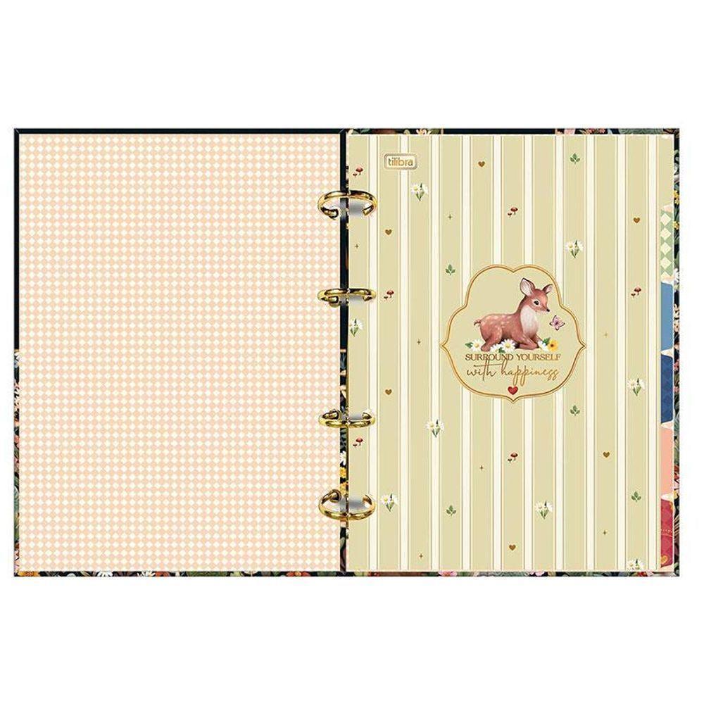 Fichário Caderno Argolado Loveland Floresta 80 Folhas - Tilibra - 2