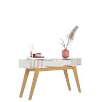Mesa De Centro Jeri Off White Freijó Com Aparador Para Sala Riviera Off White – Colibri - 8