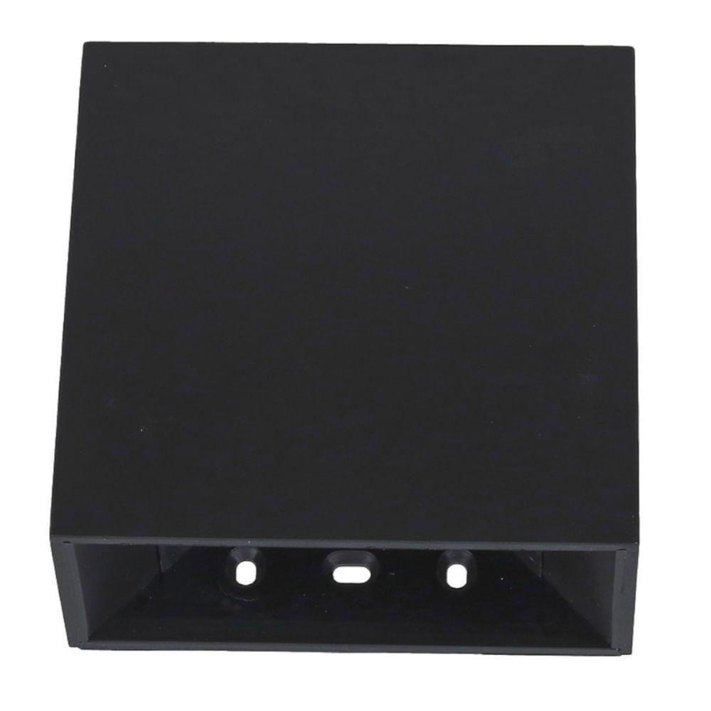 Arandela Focus Bivolt Preta 3000k 4 Watts 240 Lúmens - 9681 - Gaya - 2