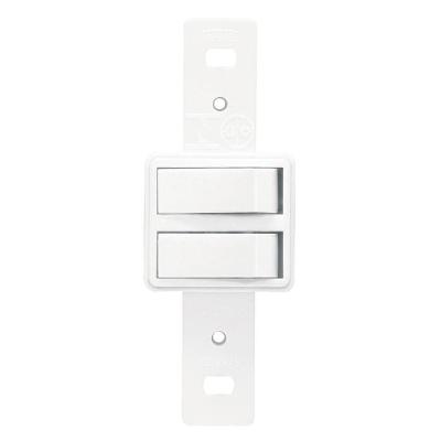 2 Interruptores Simples 10a 250 Volts Sistema Externo - 0603 - Fame Interruptor De Embutir 2s.simples S-p Sb 603 Fame