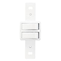 2 Interruptores Simples 10a 250 Volts Sistema Externo - 0603 - Fame Interruptor De Embutir 2s.simples S-p Sb 603 Fame - 1