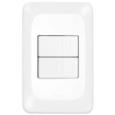2 Interruptores Paralelos 4x2 - Lgx202 - Pial Pop