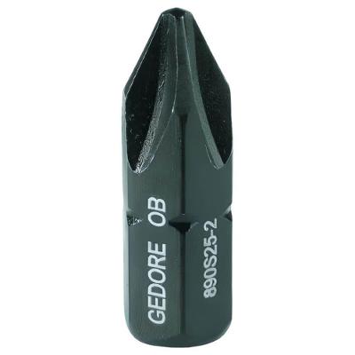 Bits Fenda Cruzada 5-16"" - 25.627 - Gedore Bits Fenda Cruzada 5-16" - 25.627 - Gedore Red